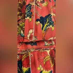 Bath Robe/ Kimono 100% Cotton  Handblock Print. New with Tags.